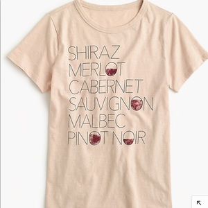 NWOT - J Crew Shiraz Tee!Never worn!